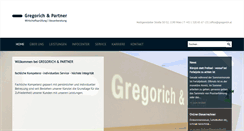 Desktop Screenshot of gregorich.at